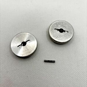 Kyosho Bigbrute Aluminum Axel Hubs for Stock Axels with 1 Used Pin USED